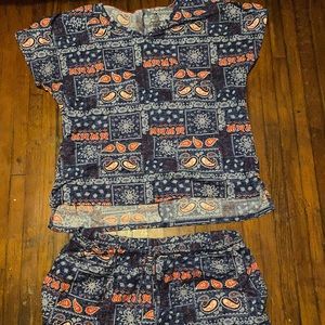 Sleepwear summer time bandanna style